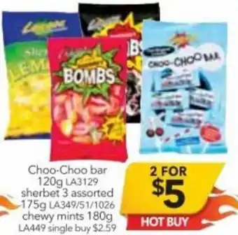 Cheap as Chips Choo-Choo Bar 120g offer