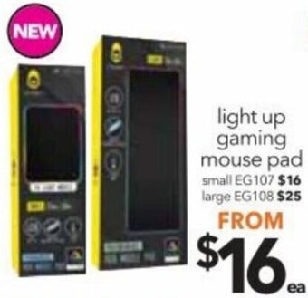 Cheap as Chips Light Up Gaming Mouse Pad offer