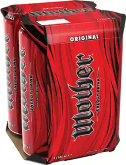 IGA Mother Energy Drink 4×500mL Selected Varieties offer