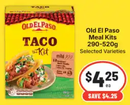 IGA Old El Paso Meal Kits offer