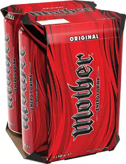 IGA Mother Energy Drink Selected Varieties offer