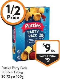 Foodworks Patties Party Pack offer