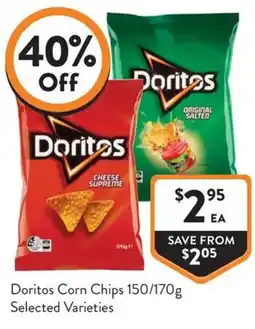 IGA Liquor Doritos Corn Chips offer