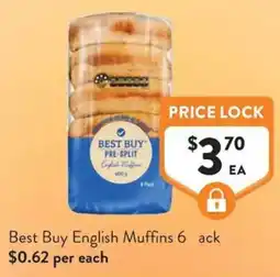 IGA Liquor Best Buy English Muffins offer