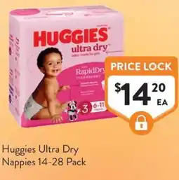 IGA Liquor Huggies Ultra Dry Nappies offer