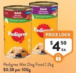 IGA Liquor Pedigree Wet Dog Food offer