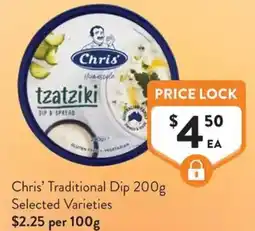 IGA Liquor Chris' Traditional Dip offer