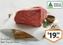 IGA Liquor Australian Beef Topside Roast offer