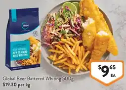 IGA Liquor Global Beer Battered Whiting offer