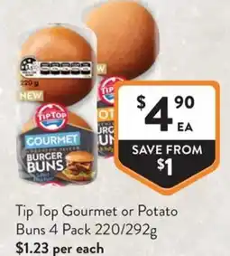 IGA Liquor Tip Top Gourmet or Potato Buns offer