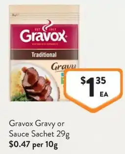 IGA Liquor Gravox Gravy or Sauce Sachet offer