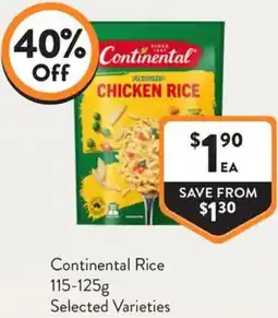 IGA Liquor Continental Rice offer