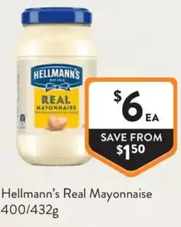 IGA Liquor Hellmann's Real Mayonnaise offer