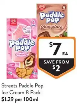 IGA Liquor Streets Paddle Pop Ice Cream offer