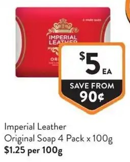 IGA Liquor Imperial Leather Original Soap offer