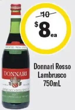 Liquorland Donnari Rosso Lambrusco offer