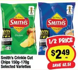 CORNETTS Smith's Crinkle Cut Chips offer