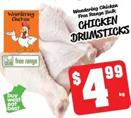 Farmer Jack's Chicken drumsticks offer