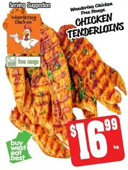 Farmer Jack's Chicken tenderloins offer
