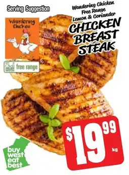 Farmer Jack's Chicken breast steak offer