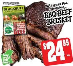 Farmer Jack's Bbq beef brisket offer