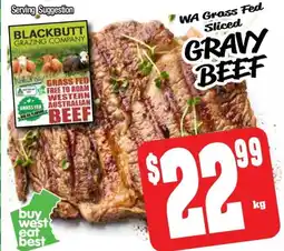 Farmer Jack's Gravy beef offer