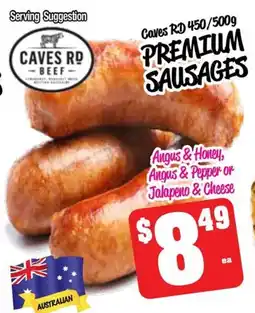 Farmer Jack's Premium sausages offer