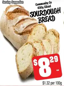 Farmer Jack's Sourdough bread offer