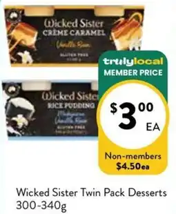 Farmer Jack's Wicked Sister Twin Pack Desserts offer