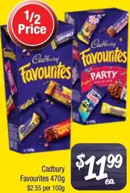 Farmer Jack's Cadbury Favourites offer