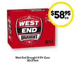 Drakes West End Draught 4.5% Cans offer
