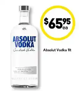 Drakes Absolut Vodka offer