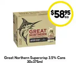 Drakes Great Northern Supercrisp 3.5% Cans offer