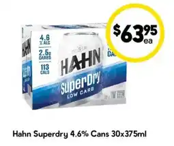 Drakes Hahn Superdry 4.6% Cans offer