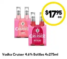 Drakes Vodka Cruiser 4.6% Bottles offer