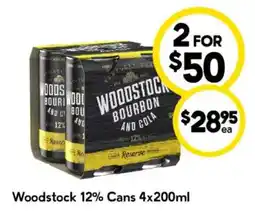Drakes Woodstock 12% Cans offer