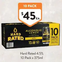 Foodworks Hard Rated 4.5% offer