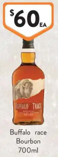 Foodworks Buffalo race Bourbon offer