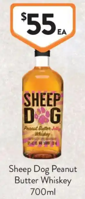 Foodworks Sheep Dog Peanut Butter Whiskey offer