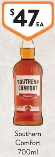 Foodworks Southern Comfort offer