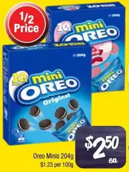 Farmer Jack's Oreo Minis offer