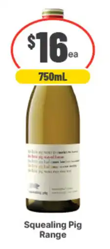 IGA Liquor Squealing Pig Range offer