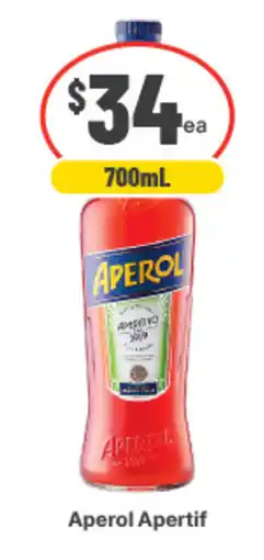 IGA Liquor Aperol Apertif offer