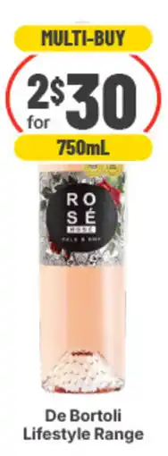 IGA Liquor De Bortoli Lifestyle Range offer