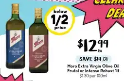 Drakes Moro Extra Virgin Olive Oil Frutal or Intenso Robust offer