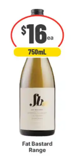 IGA Liquor Fat Bastard Range offer