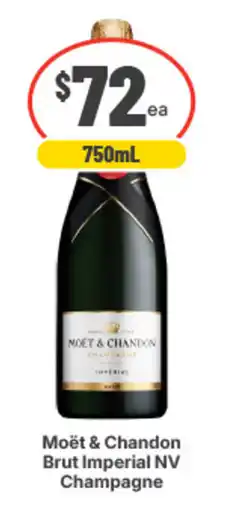 IGA Liquor Moët & Chandon Brut Imperial NV Champagne offer