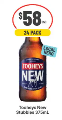 IGA Liquor Tooheys New Stubbies offer