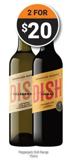 Super Cellars Pepperjack Dish Range offer