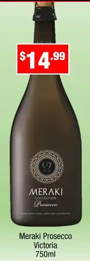 Liquor Stax Meraki Prosecco Victoria offer